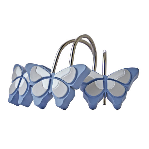 Popular Bath Products Ombre Rose Shower Curtain Hooks & Reviews Wayfair